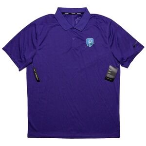 NIKE GOLF Diamond Resorts Invitational PGA Polo Shirt Purple Large L ~New‎